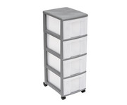 Betzold Rollcontainer 4 große Boxen aus biobasiertem treeNside Material 6