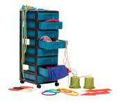 Betzold Rollcontainer 8 kleine Boxen aus biobasiertem treeNside Material 5