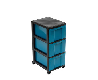 Betzold Rollcontainer 3 große Boxen aus biobasiertem treeNside Material