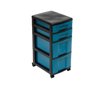 Betzold Rollcontainer 4 Boxen aus biobasiertem treeNside Material
