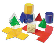 Geometrische Körper und Netze 16 teilig 1