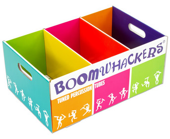 Boomwhackers bunte Aufbewahrungsbox