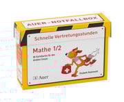 Schnelle Vertretungsstunden Mathe 1/2 1