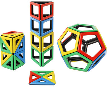 POLYDRON Magnetic – Erweiterungsset 48 teilig