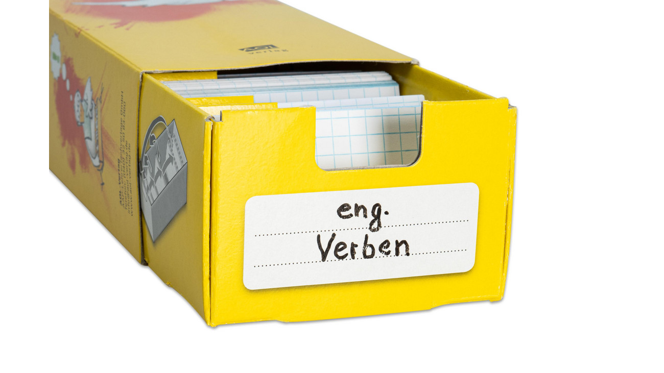 Hochwertige Lernbox aus Leichtkarton - 10er-Paket