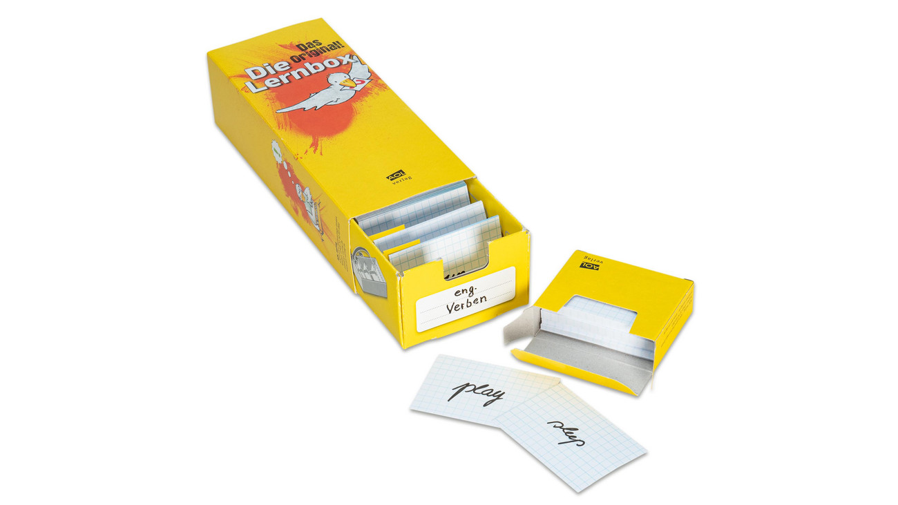 Hochwertige Lernbox aus Leichtkarton - 10er-Paket