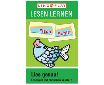 Lesespiel Lies genau!