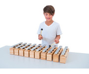 Betzold 10 Alt Klangbausteine und 10 Schlägel Aluminium 7