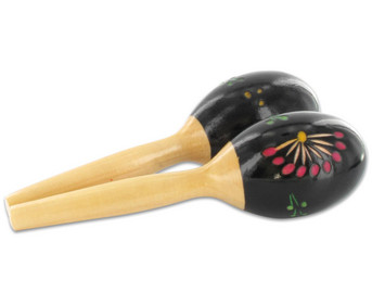 Betzold Holz Maracas mehrfarbig