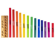 Boomwhackers® chromatischer Satz mit Holzständer 2