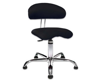 Drehstuhl Sitness 40 mit feststehende Gleiter Sitzhöhe 43 51 cm
