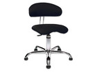 Topstar Drehstuhl Sitness 40 mit feststehende Gleiter Sitzhöhe 43 51 cm
