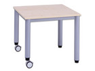 FlexMax Quadrattisch 80 x 80 cm Höhe: 64 cm
