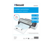 Betzold Laminierfolien DIN A3 100 Stück glänzend oder matt 6