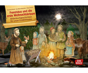 Franziskus und die erste Weihnachtskrippe Kamishibai Bildkartenset 1