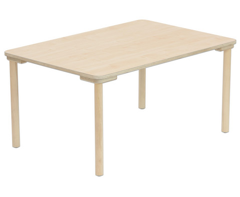 Betzold Rechteck-Tisch T x B 80 x 120 cm Hoehe 52 cm
