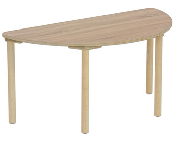 Betzold Tisch halbrund Höhe 25 cm