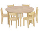 Betzold Baccus Tisch halbrund 4
