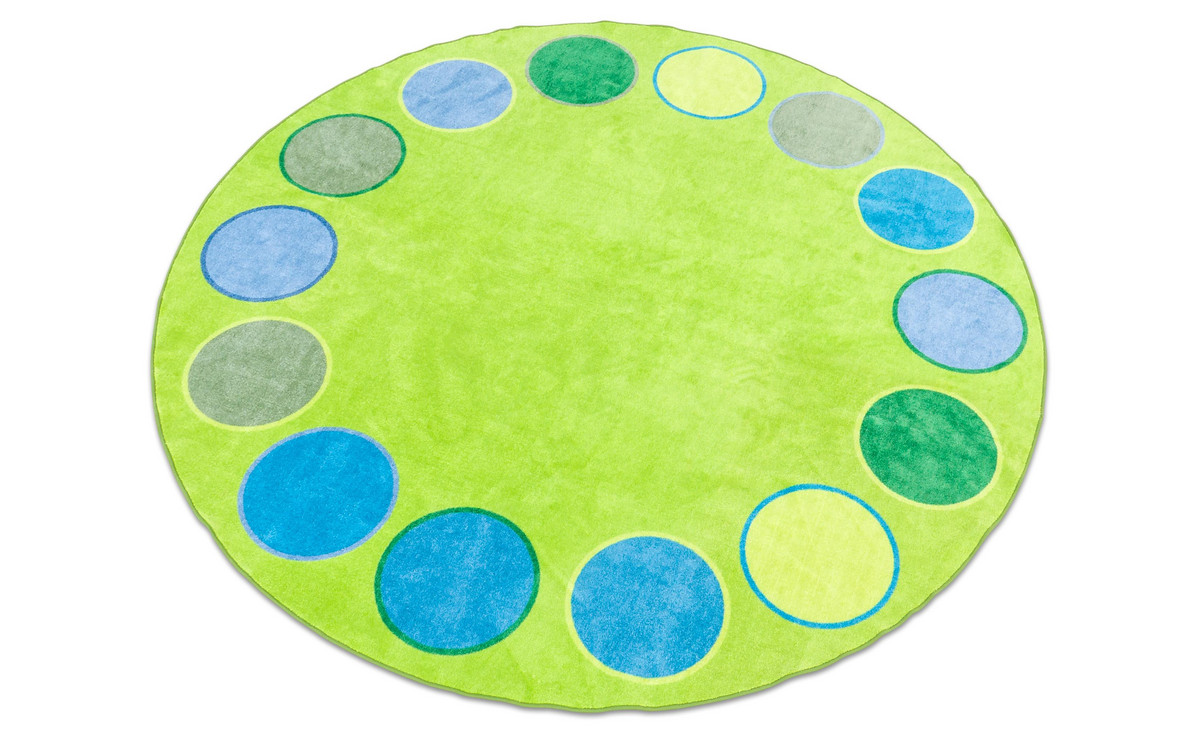 Betzold Sitzkreis-Teppich „Dots“