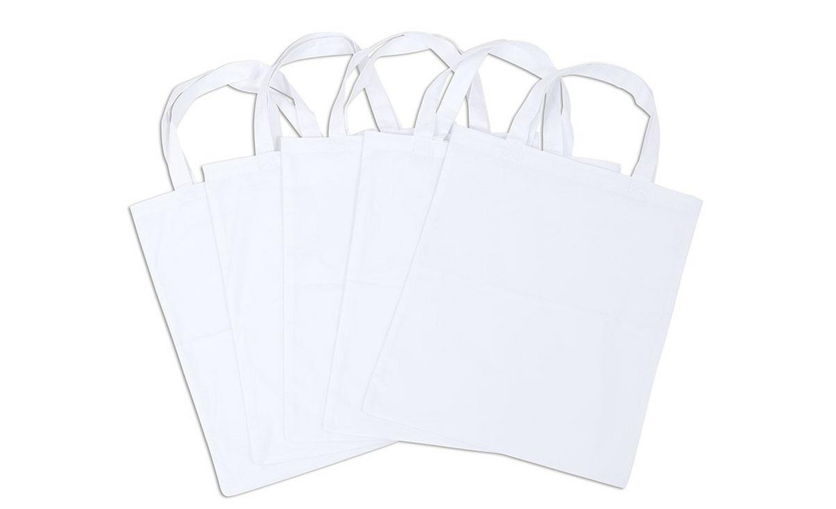 Betzold Baumwolltaschen, 5 Stück