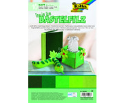 folia Bastelfilz Grüntöne 10 Bogen 2