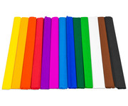 Krepppapier 10 Rollen in Einzelfarben 3