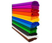 Krepppapier 10 Rollen in Einzelfarben 4