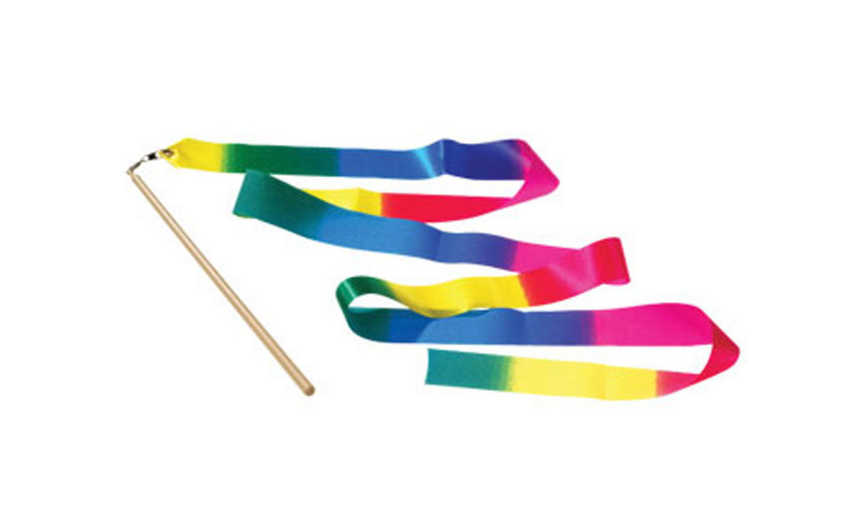 Betzold Sport Regenbogen-Rhythmikbänder, 1 Stück