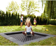 EUROTRAMP Kids Tramp Playground mit Fallschutzplatten 1