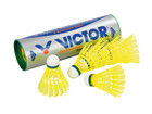6 gelbe Badminton Bälle
