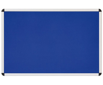 Betzold Textiltafel blau mit Alurahmen