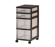 Betzold Rollcontainer, 2 kleine und 2 große Boxen