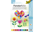 folia Fensterfolie 10 Bogen 10 Farben