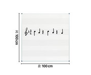 Betzold Whiteboard Notentafel 3