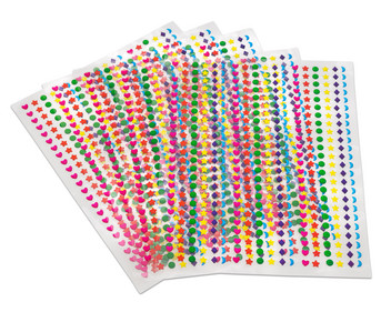 3D Sticker 2150 Stück