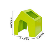EduCasa Spielhaus farbig 3