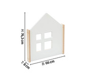 EduCasa Trennwand Haus mit Fenster 3