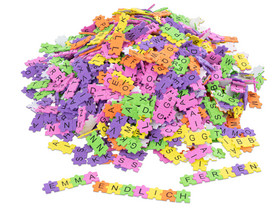 Puzzle-Moosgummi-Buchstaben