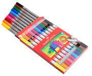 FABER CASTELL Doppelfasermaler im Karton 10 Stück 2