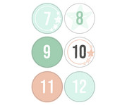 folia Adventskalender Set Nature 3