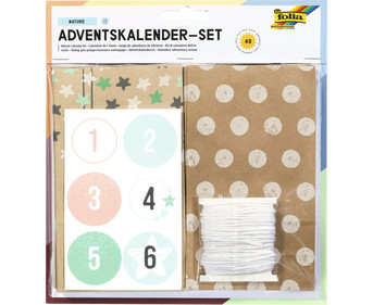folia Adventskalender Set Nature