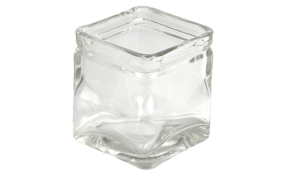 Windlichter-Set aus Glas, 12 Stück