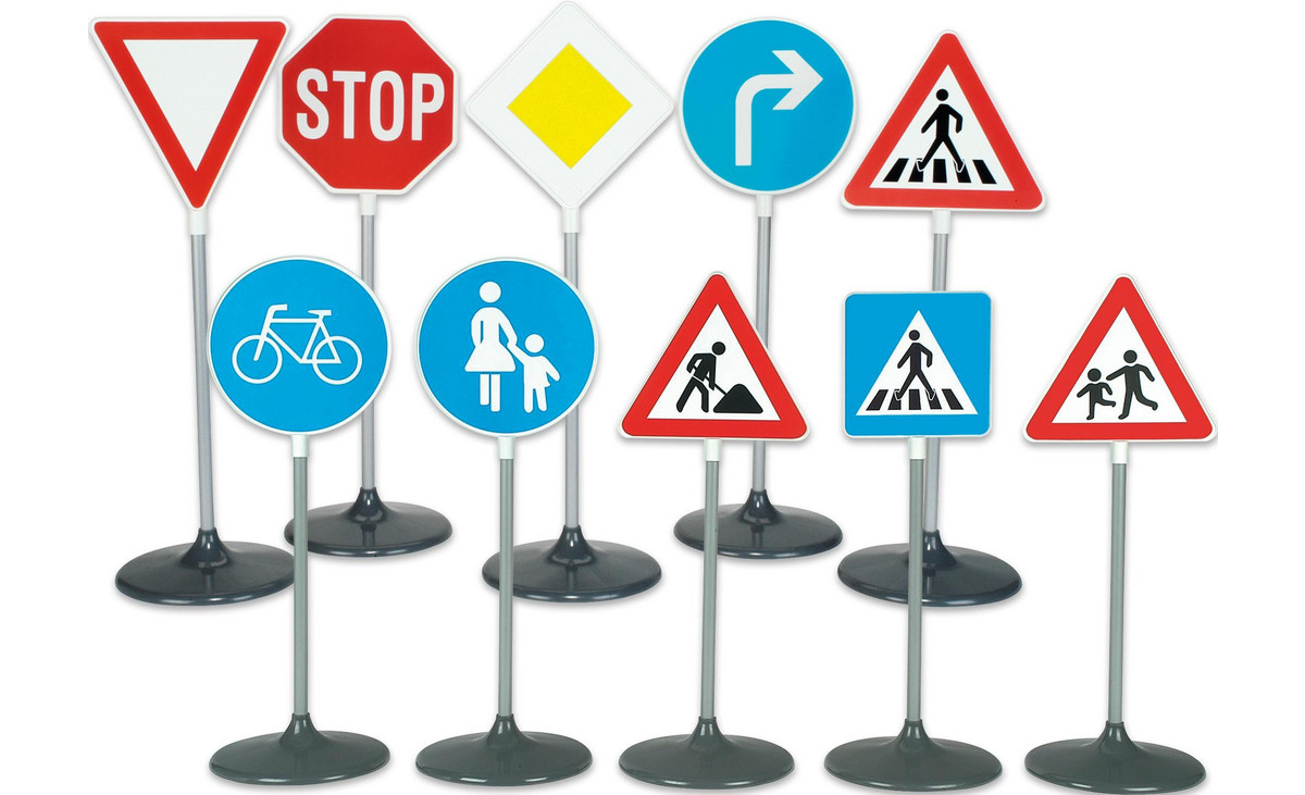 Verkehrszeichen-Set