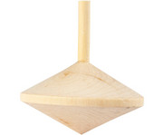 Holzkreisel einzeln 1