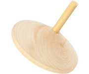 Holzkreisel einzeln 2