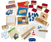 Betzold Montessori Lernmaterial für Mathematik im fahrbaren Regal 4