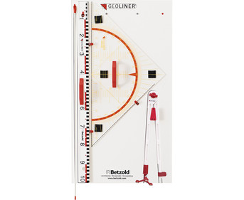 GEOLINER Geräteplatte magnetisch 5 teilig