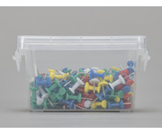 Betzold Aufbewahrungsbox 6 4 x 11 4 x 8 4 cm transparent weiß 3