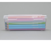 Betzold Aufbewahrungsbox 7 x 19 x 15 cm transparent weiß 3