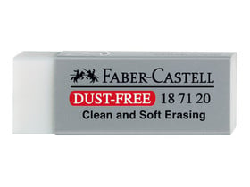 FABER-CASTELL Dust-free Radiergummi, 2 Stück